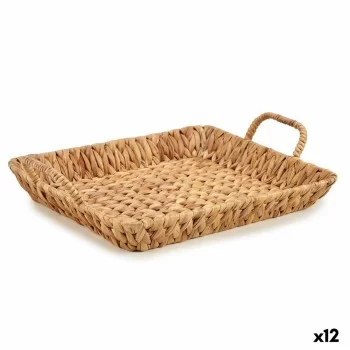 Centerpiece Brown Metal Water hyacinth 44 x 10 x 32,5 cm...
