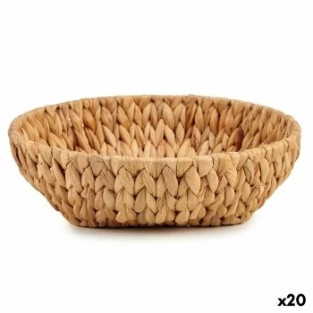 Centerpiece Brown Metal Water hyacinth 29 x 8 x 29 cm (12...