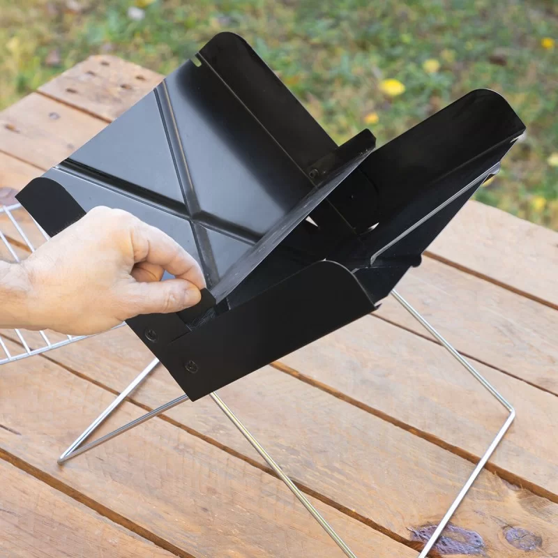 Mini Folding Portable Barbecue for Charcoal...