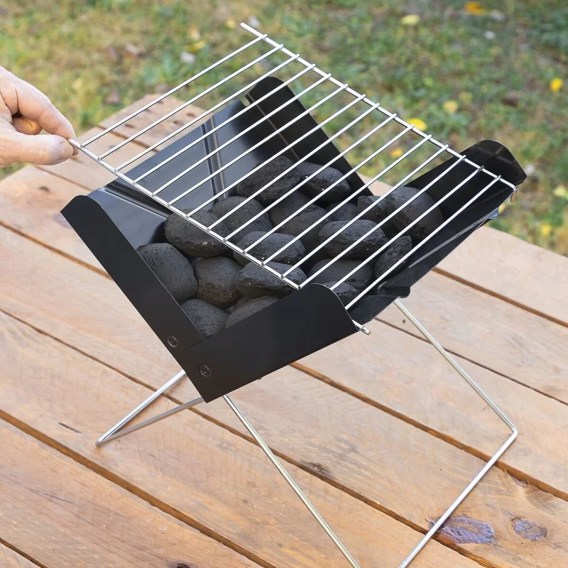 Mini Folding Portable Barbecue for Charcoal...