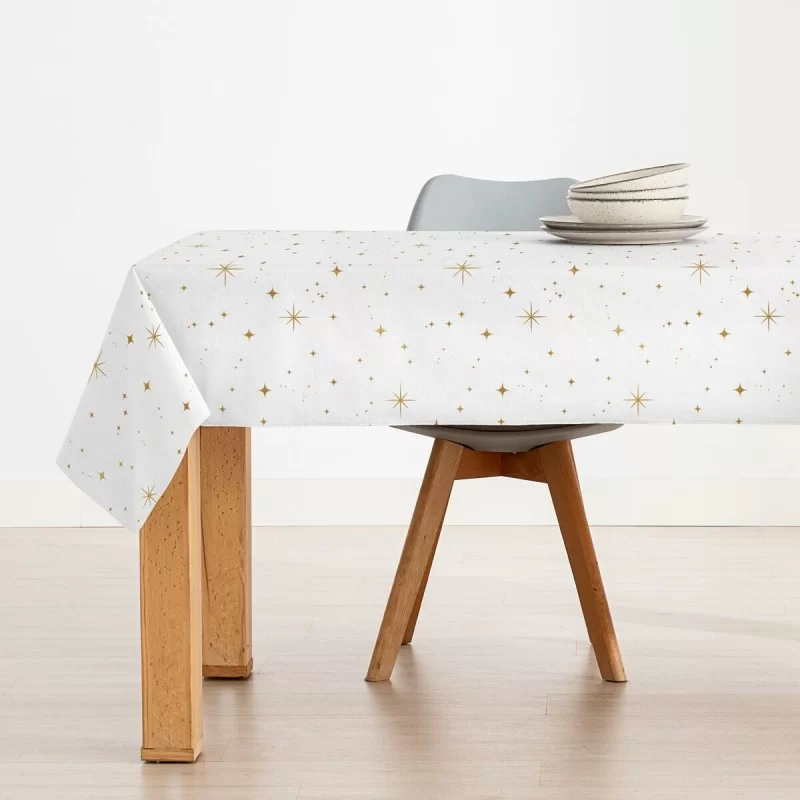 Stain-proof resined tablecloth Mauré Christmas...