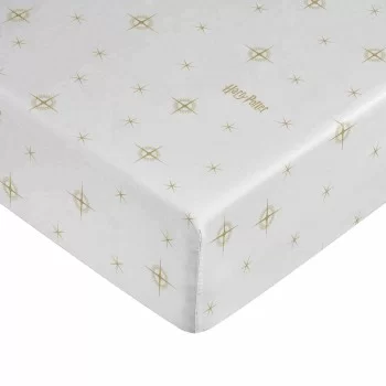 Bedding set Harry Potter Stars Gold White Double 210 x... 2