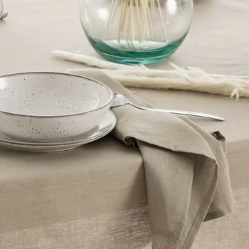 Napkins Mauré 2 Units Taupe 2