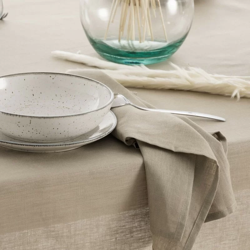Napkins Mauré 2 Units Taupe
