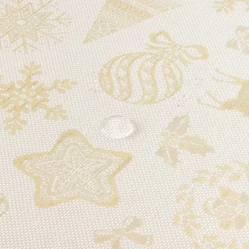 Stain-proof tablecloth Mauré Christmas 240 x 155 cm 2