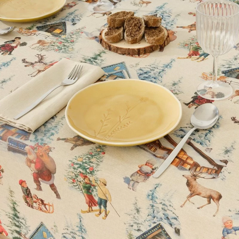 Stain-proof tablecloth Mauré Christmas...