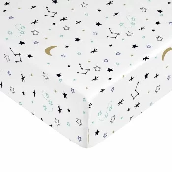 Fitted bottom sheet Kids&Cotton Dayton Multicolour 90 x... 2