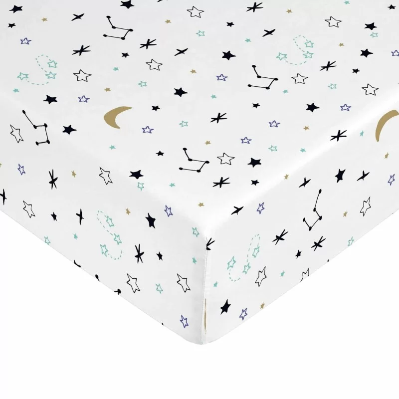 Fitted bottom sheet Kids&Cotton Dayton...