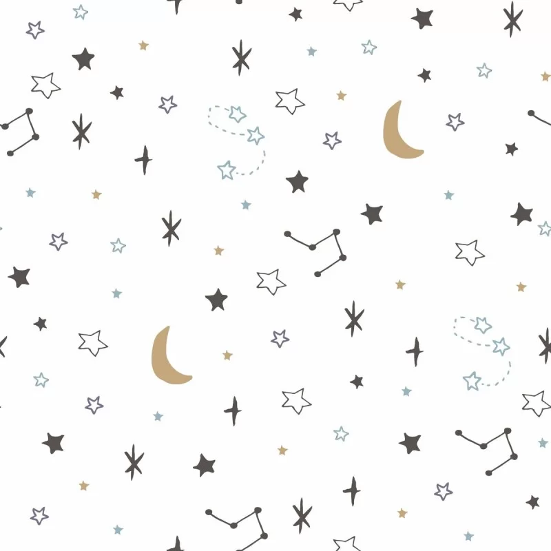 Fitted bottom sheet Kids&Cotton Dayton...