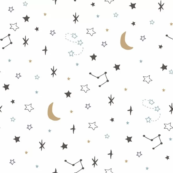 Fitted bottom sheet Kids&Cotton Dayton Multicolour 90 x 200 cm