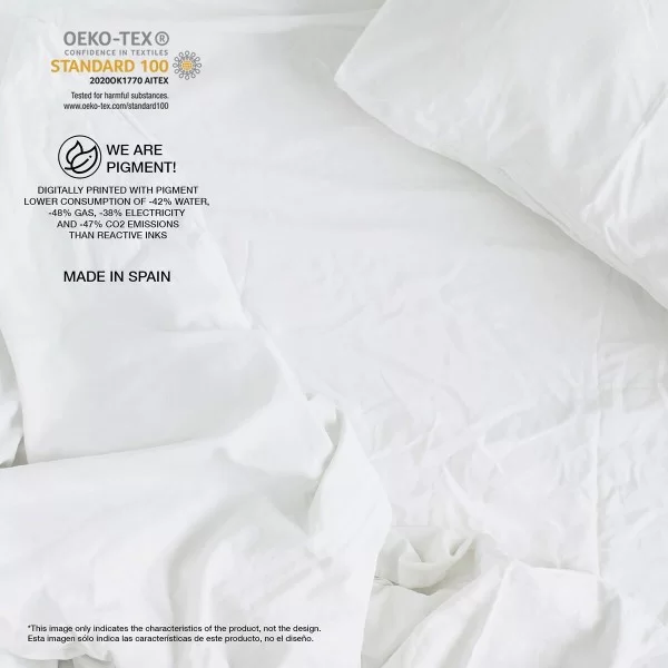 Fitted bottom sheet Kids&Cotton Dayton Multicolour 90 x 200 cm