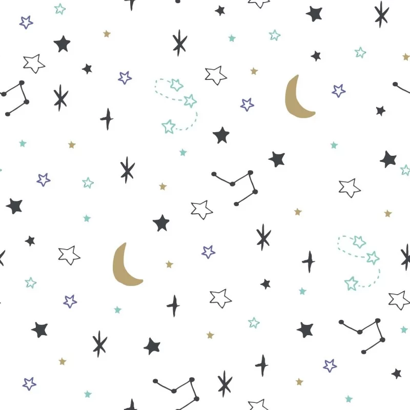 Fitted bottom sheet Kids&Cotton Dayton...