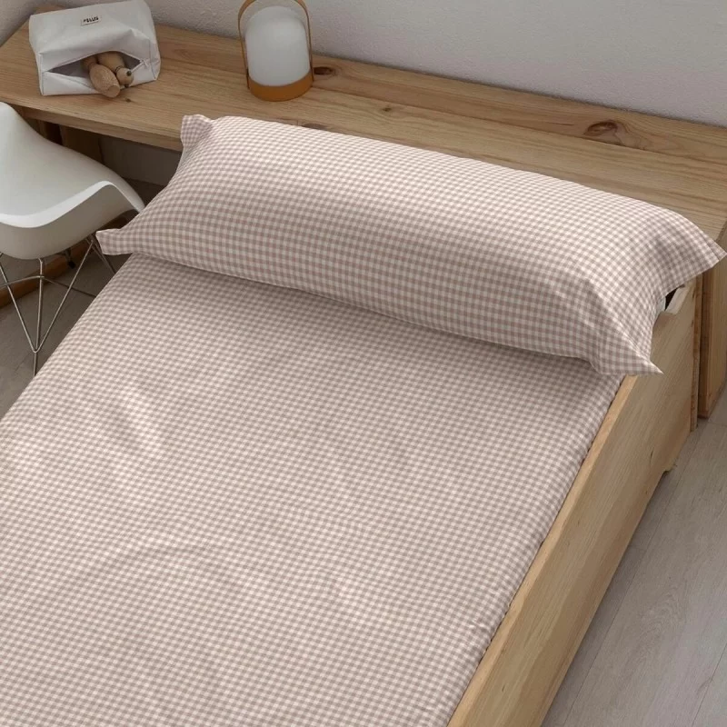 Fitted bottom sheet Kids&Cotton Xalo Pink 60x120cm