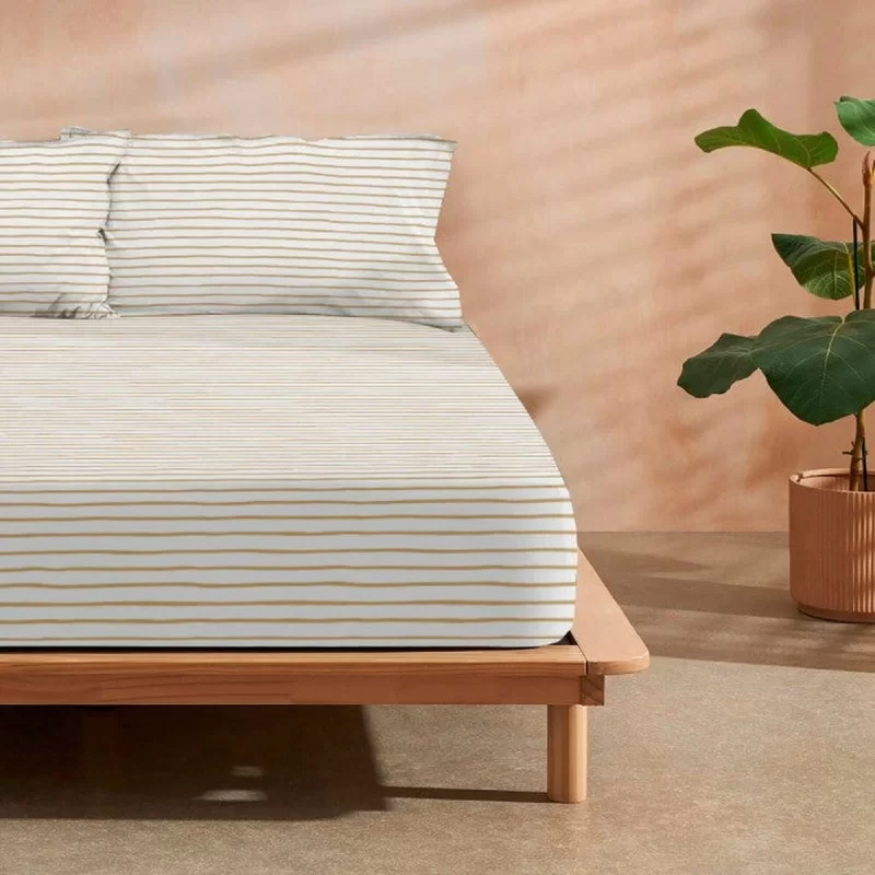 Fitted bottom sheet Ripshop Marken Multicolour 90 x 200 cm