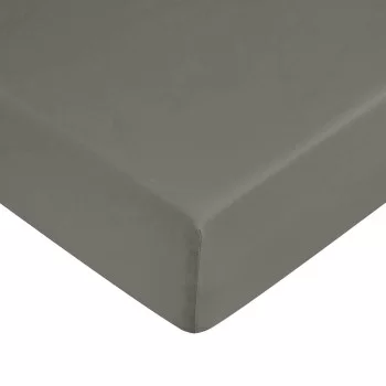 Fitted bottom sheet Ripshop Liso Anthracite Dark grey 160... 2