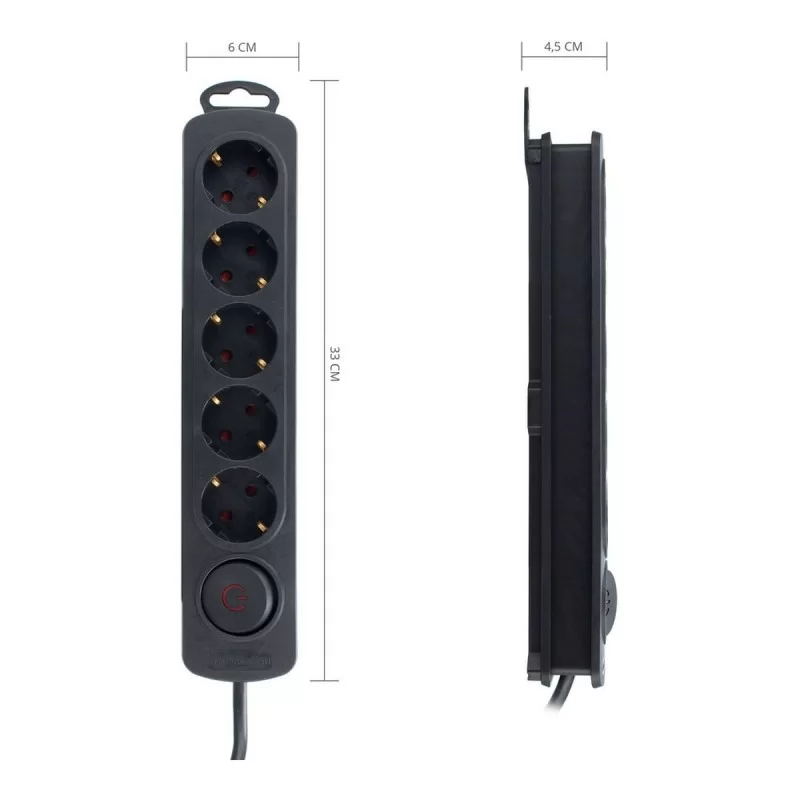 Power Socket - 5 Sockets with Switch TM...