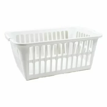 Laundry basket Tontarelli Classic White 35 L 58 x 41 x 24... 2