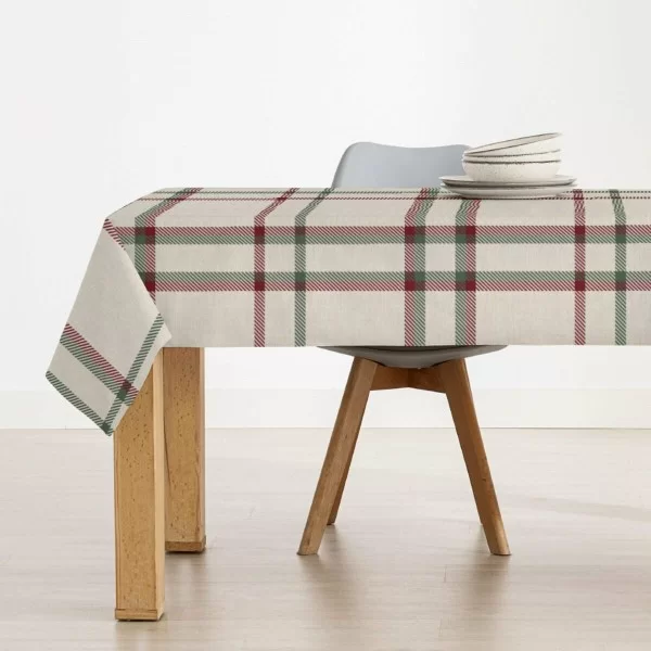 Stain-proof resined tablecloth Mauré XL Christmas 300 x 180 cm