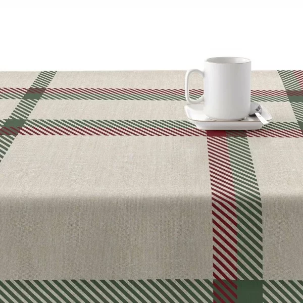 Stain-proof resined tablecloth Mauré XL Christmas 300 x 180 cm