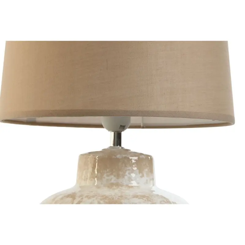 Desk lamp Home ESPRIT Brown Beige Stoneware 50...