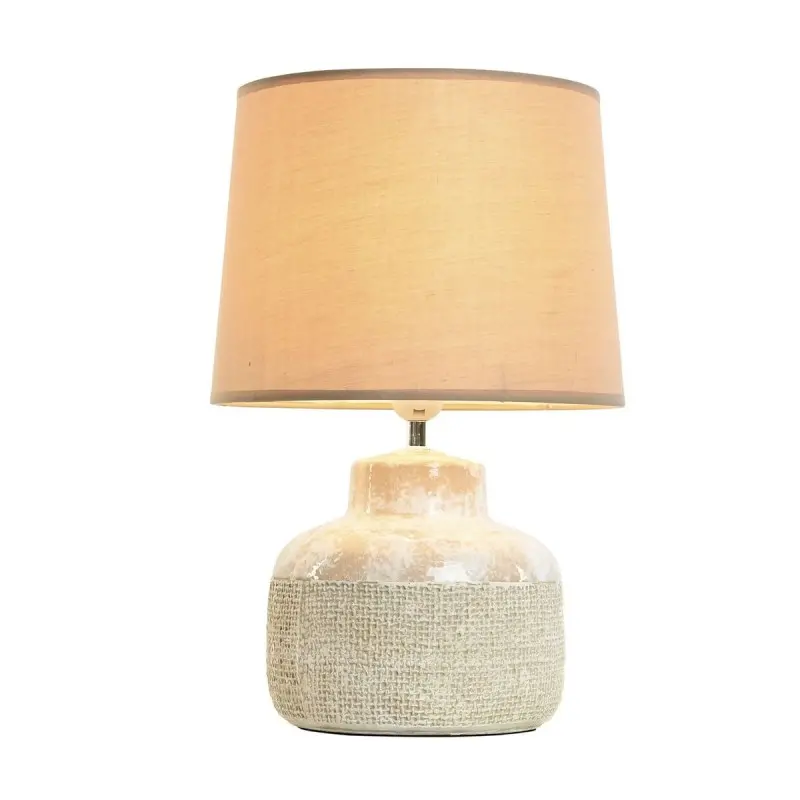 Desk lamp Home ESPRIT Brown Beige Stoneware 50...