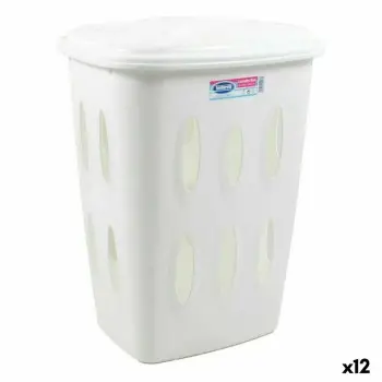 Laundry basket Tontarelli Laundry With lid 45 L White 41...