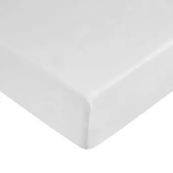 Fitted bottom sheet Belum Liso White 200 x 200 cm Smooth