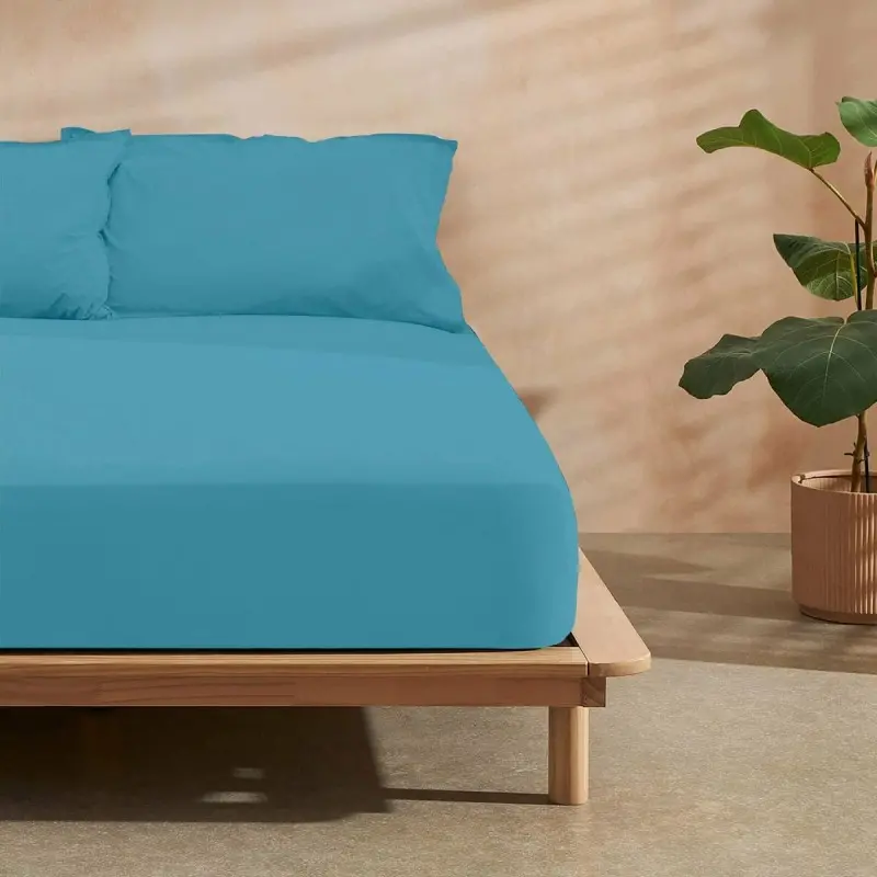 Fitted bottom sheet Belum Liso 90 x 200 cm Smooth