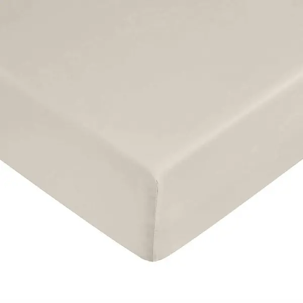 Fitted bottom sheet Belum Liso Beige 105 x 200 cm Smooth