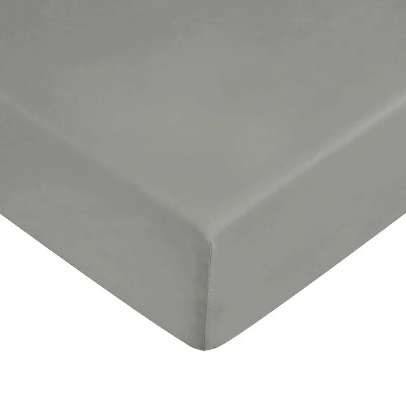 Fitted bottom sheet Belum Liso Steel 105 x 200 cm Smooth