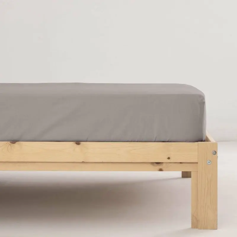 Fitted bottom sheet Ripshop Liso 140 x 200 cm Smooth