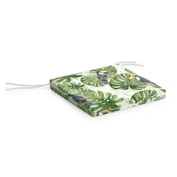Chair cushion Belum 0120-412 40 x 5 x 40 cm Leaf of a plant