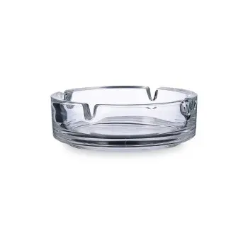 Ashtray Arcoroc 6 Units Stackable Set Transparent Glass...