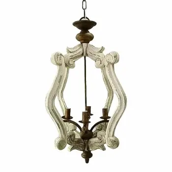 Ceiling Light DKD Home Decor Metal Fir Vintage Aged...