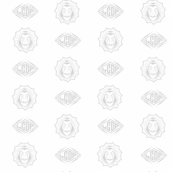 Fitted bottom sheet La Casa de Papel 105 x 200 cm