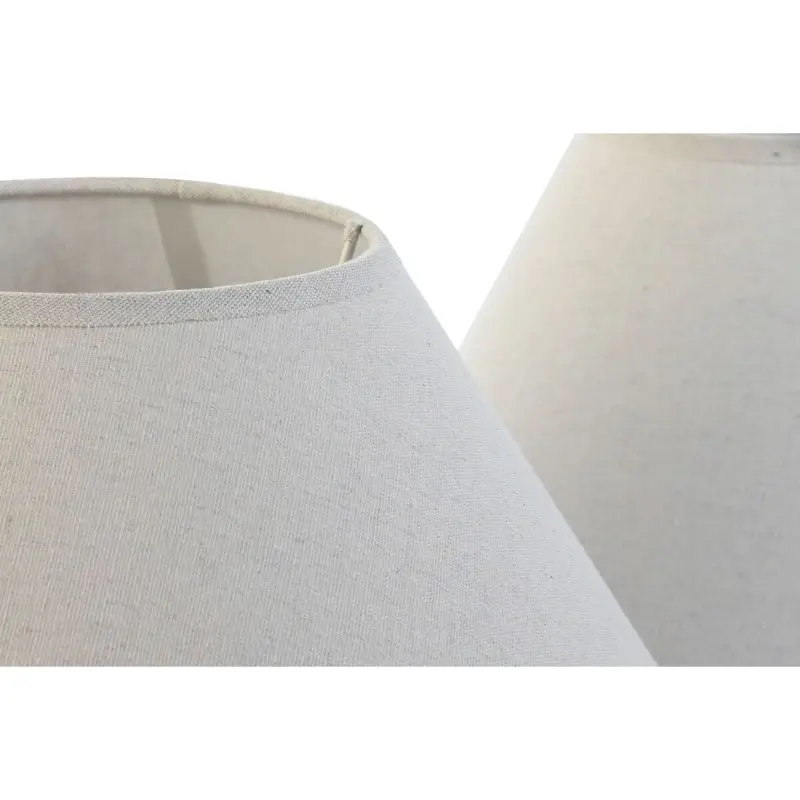 Lamp Shade Home ESPRIT Linen Metal 45 x 45 x 21...