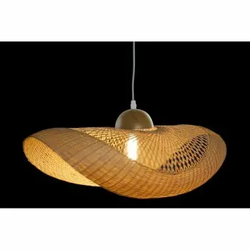 Ceiling Light DKD Home Decor Brown Bamboo 40 W Sunhat 220... 2