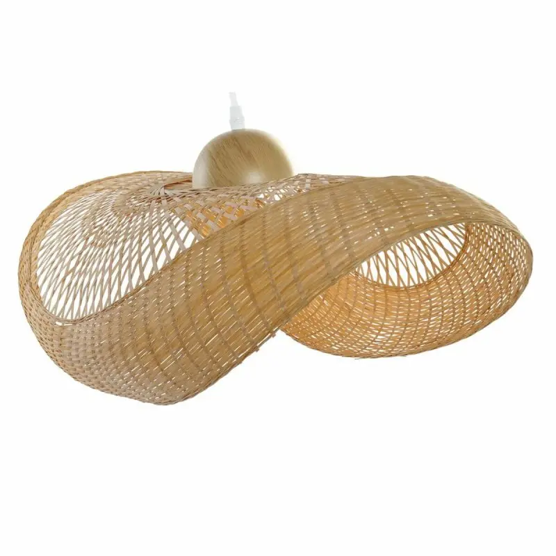 Ceiling Light DKD Home Decor Brown Bamboo 40 W...