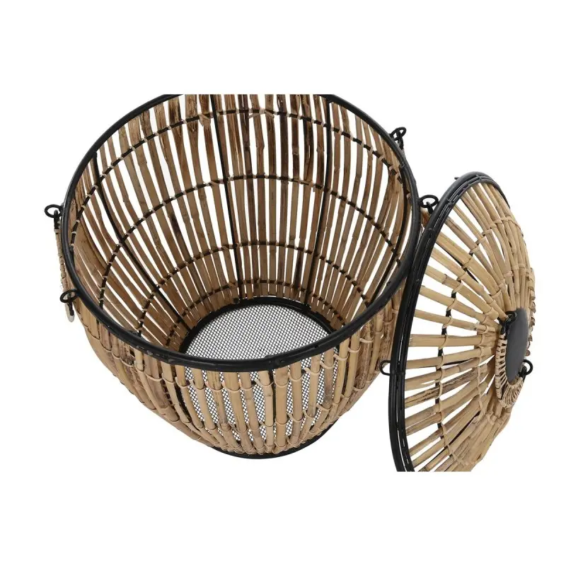 Set of Baskets DKD Home Decor Natural 48 x 48 x...