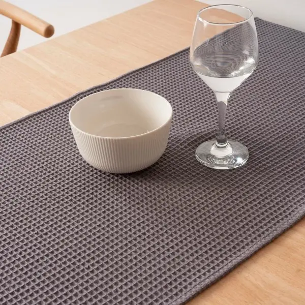 Table Runner Muaré Waffle 45 x 140 cm