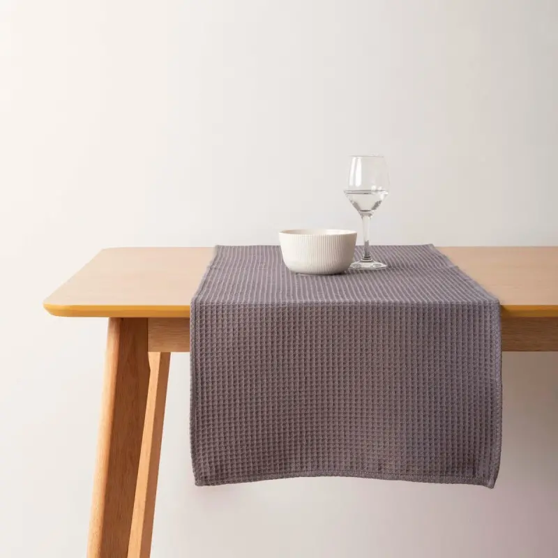 Table Runner Muaré Waffle 45 x 140 cm