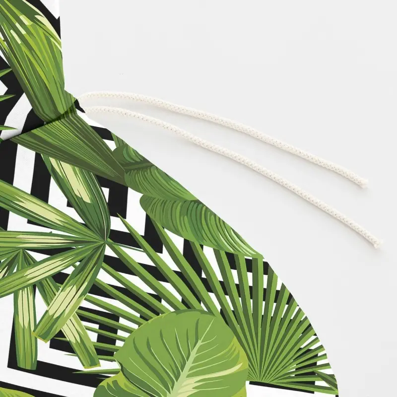 Chair cushion Belum 0318-81 48 x 5 x 90 cm Leaf...