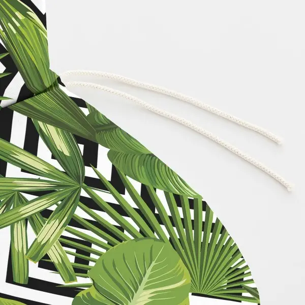 Chair cushion Belum 0318-81 48 x 5 x 90 cm Leaf of a plant