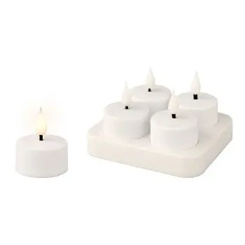 LED Candle Lumineo 485346 Rechargeable Inside (4 Units)
