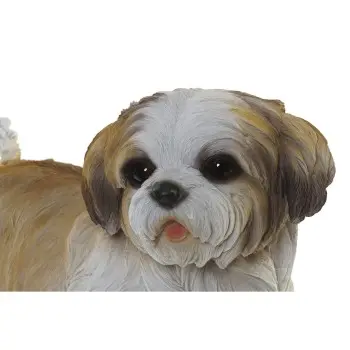 Decorative Figure Home ESPRIT White Brown Dog 41 x 22 x... 2