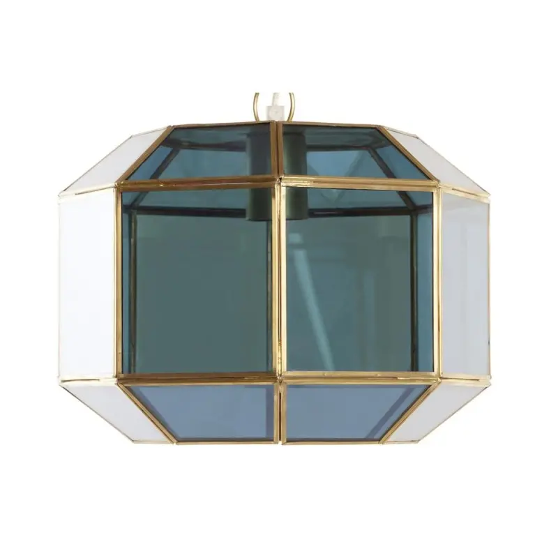 Ceiling Light DKD Home Decor Crystal Blue...