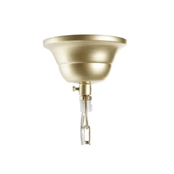 Ceiling Light DKD Home Decor Crystal Blue Golden Brass 50 W (29 x 31 x 23 cm)