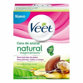Body Hair Removal Cream Veet Cera Tibia Natural Argan Oil...