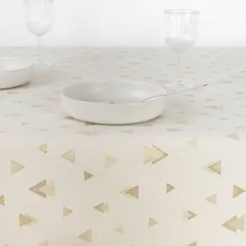 Stain-proof tablecloth Muaré Christmas 200 x 155 cm 2