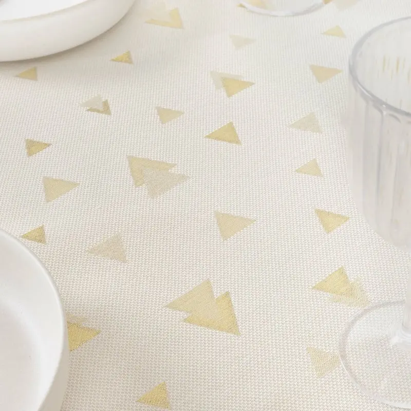 Stain-proof tablecloth Muaré Christmas 155 x...